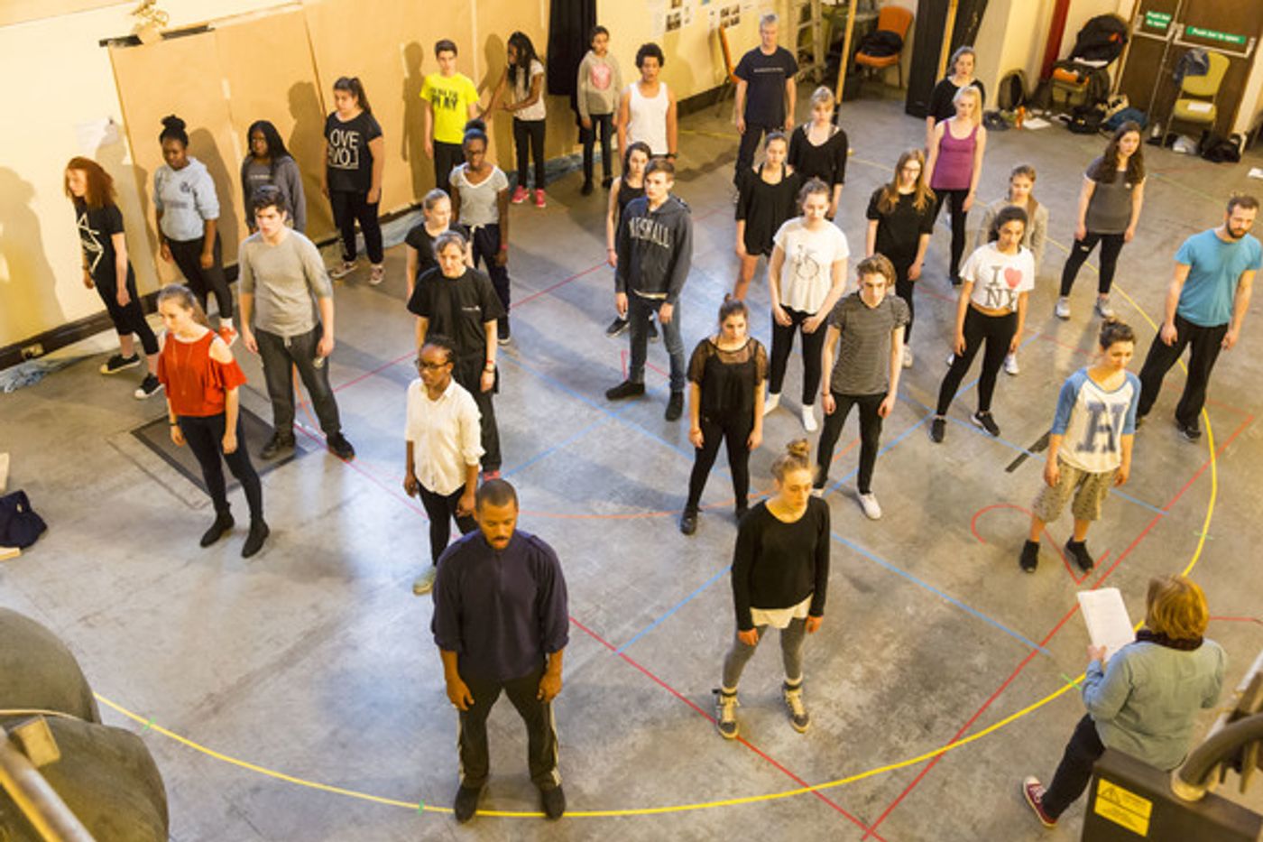 Photo Flash: Sneak Peek at RUNNING WILD in Rehearsal at Regent's Park Open Air Theatre  Image