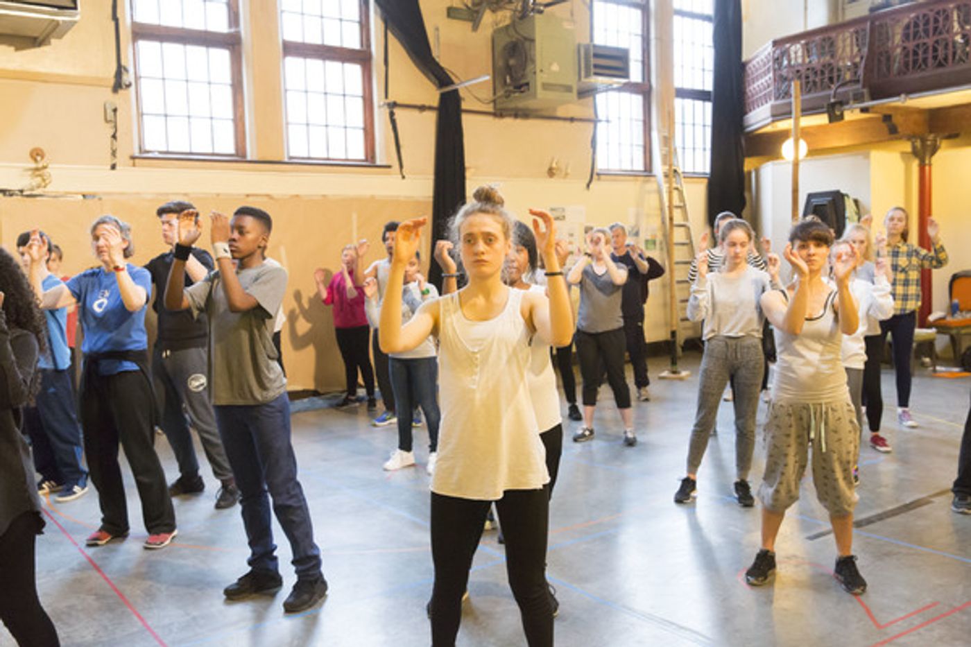 Photo Flash: Sneak Peek at RUNNING WILD in Rehearsal at Regent's Park Open Air Theatre  Image