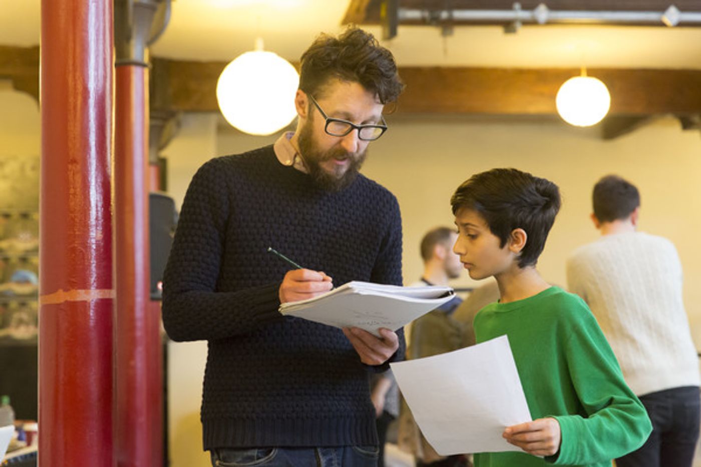 Photo Flash: Sneak Peek at RUNNING WILD in Rehearsal at Regent's Park Open Air Theatre  Image