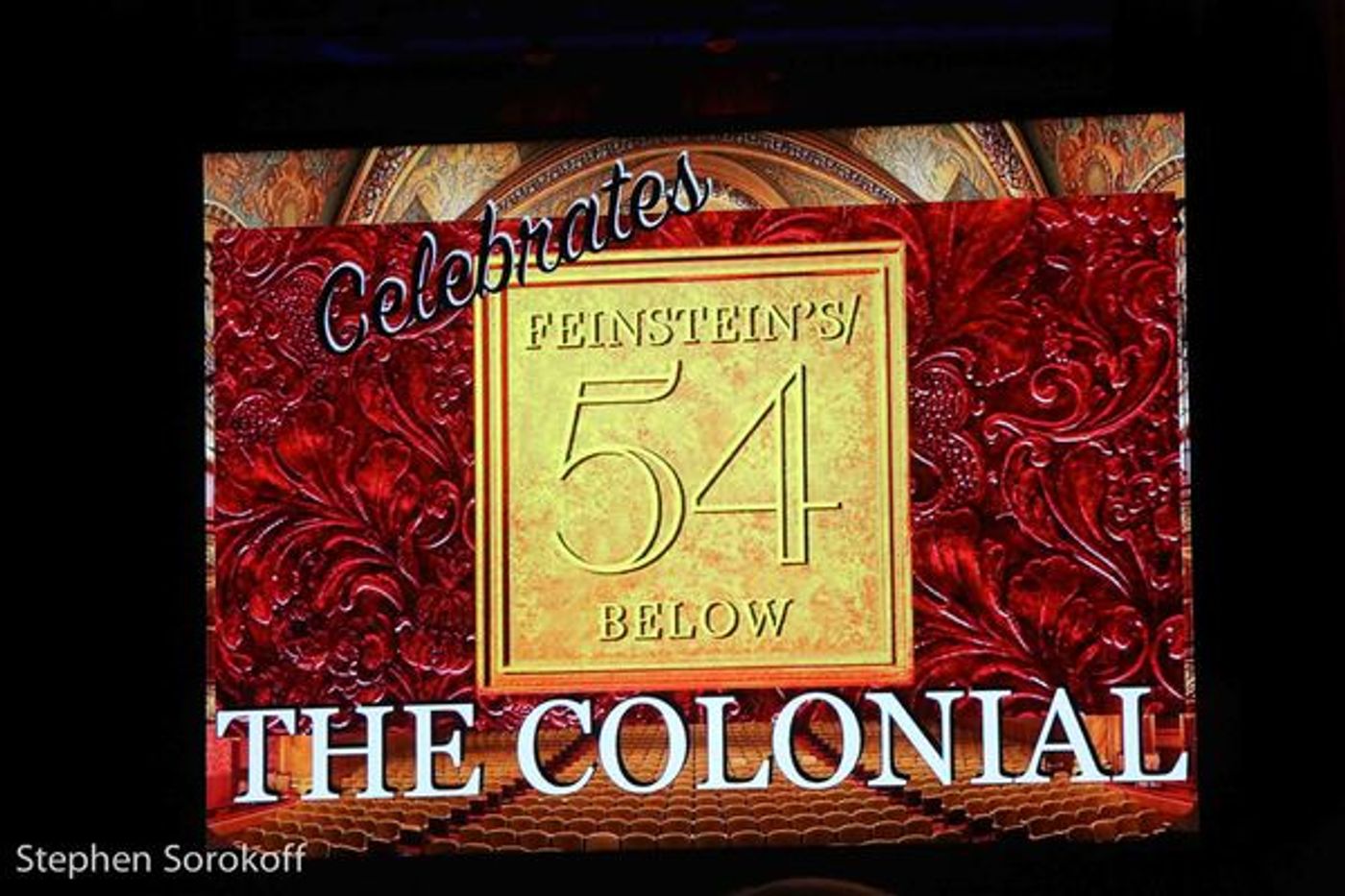 Photo Coverage: Feinstein's/54 Below Celebrates The Colonial Theatre  Image