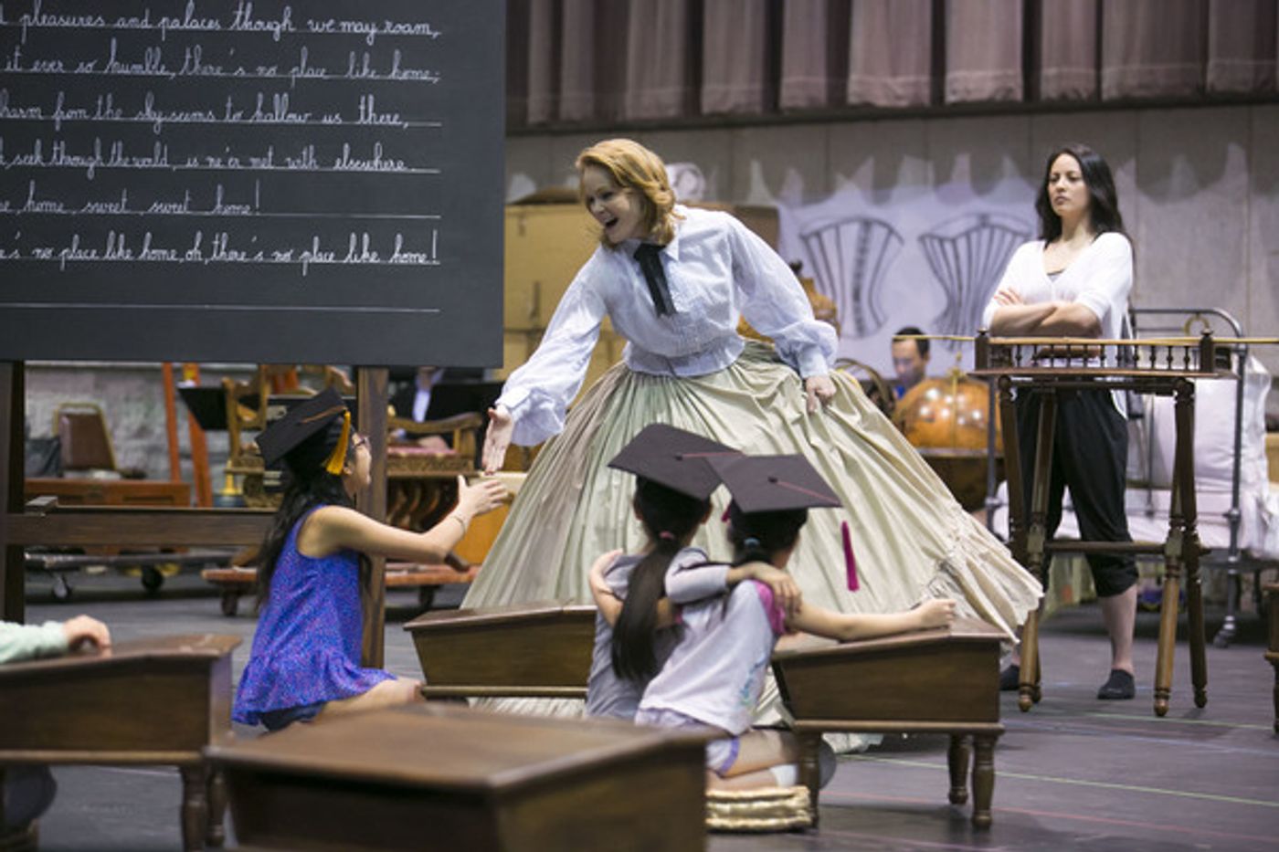 Photo Flash: In Rehearsal with Kate Baldwin, Paolo Montalban and More for THE KING AND I at the Lyric  Image