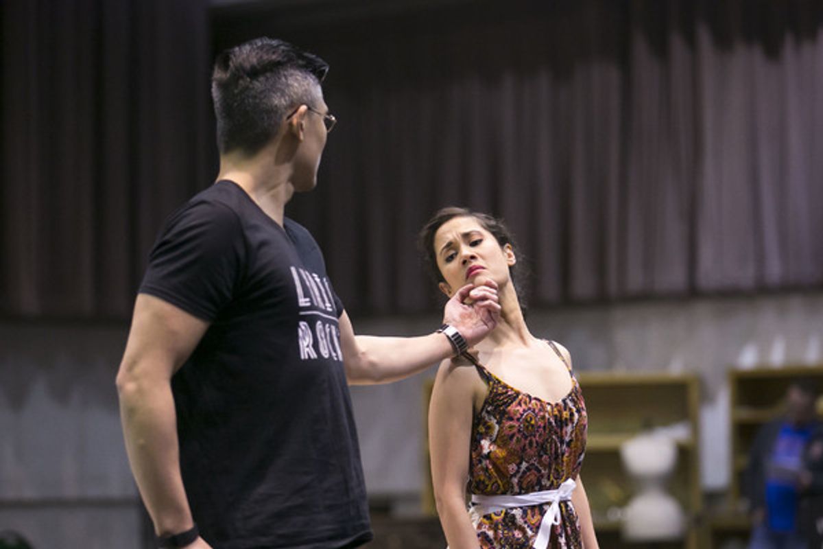 Paolo Montalban and Ali Ewoldt at 