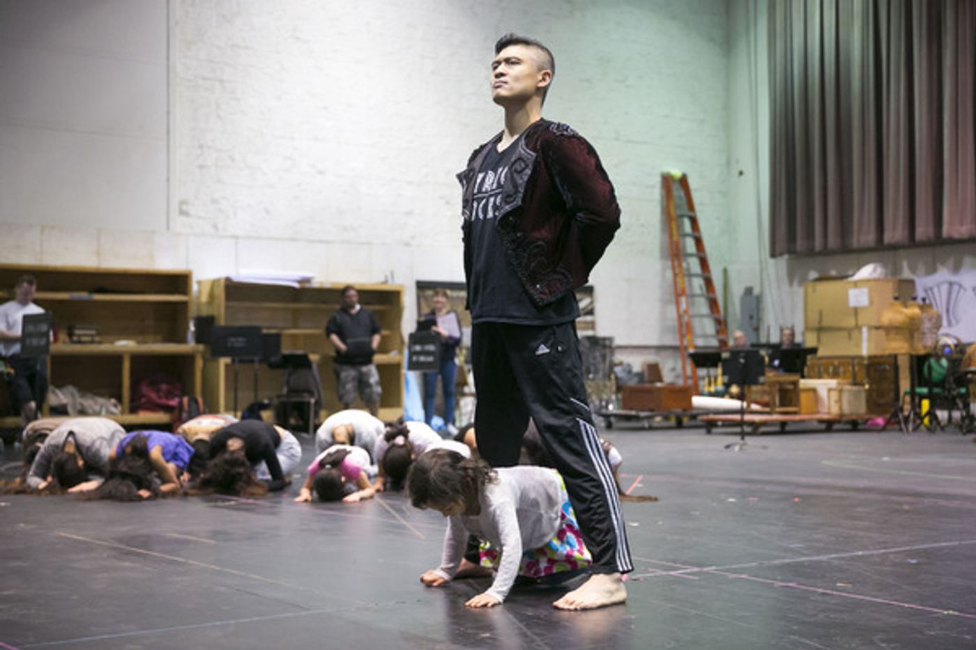 Photo Flash: In Rehearsal with Kate Baldwin, Paolo Montalban and More for THE KING AND I at the Lyric  Image