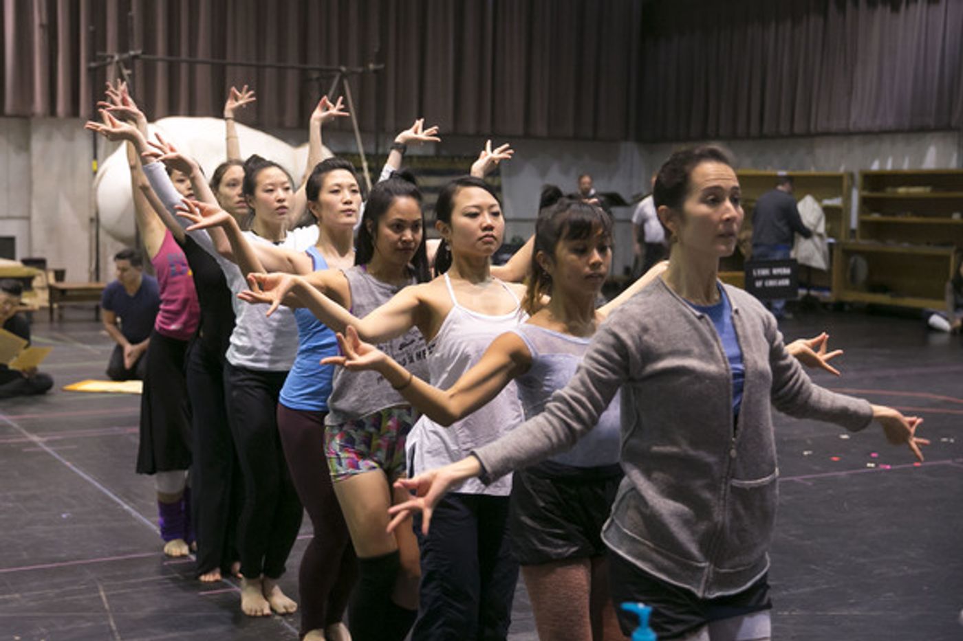 Photo Flash: In Rehearsal with Kate Baldwin, Paolo Montalban and More for THE KING AND I at the Lyric  Image