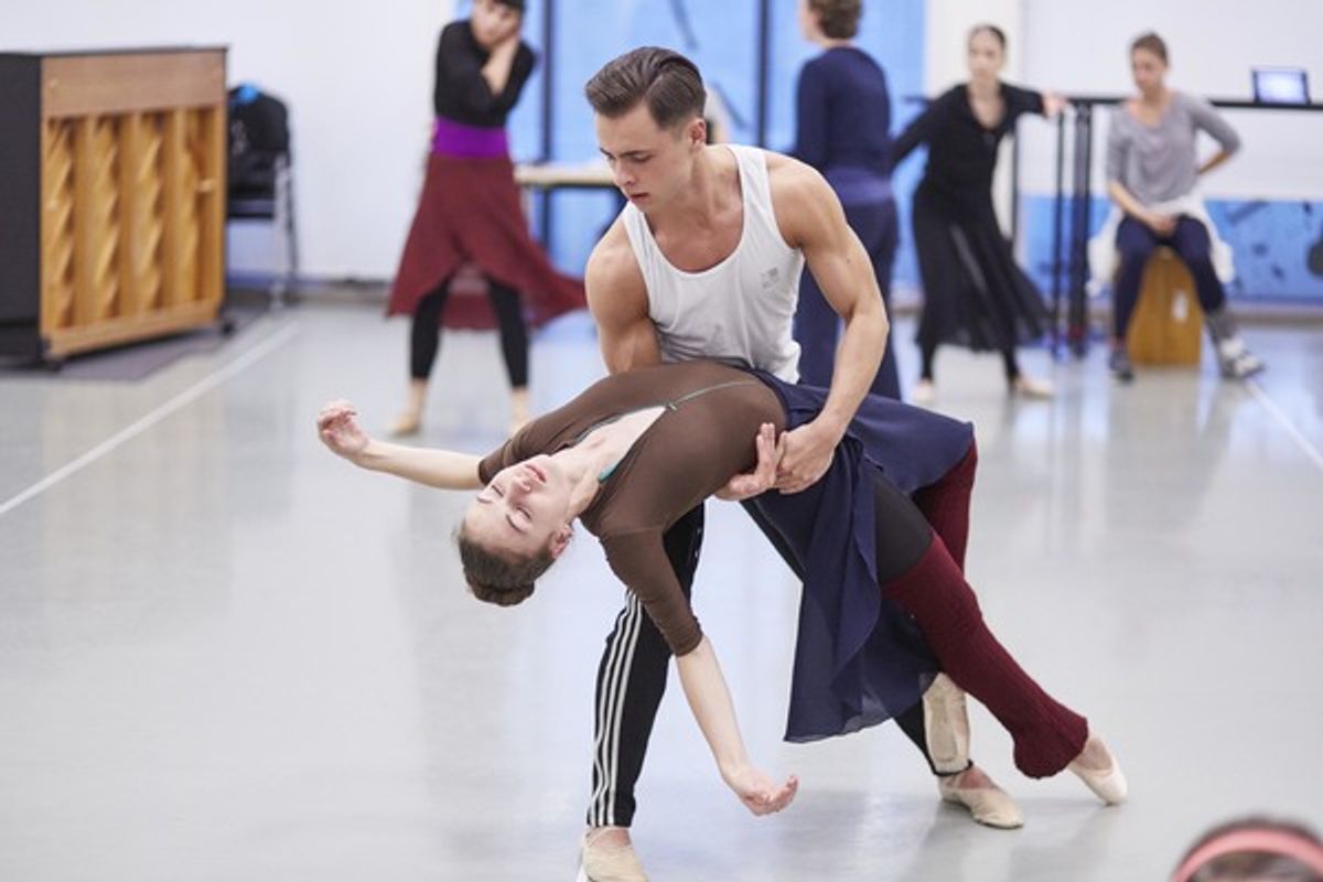 Abigail Prudames as Jane Eyre with Gavin McCaig as St. John at 