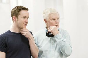 Jack Colgrave Hirst, Derek Jacobi Photo