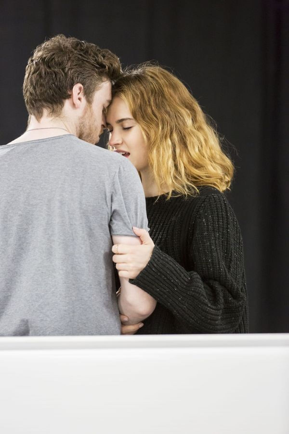 Richard Madden, Lily James at 