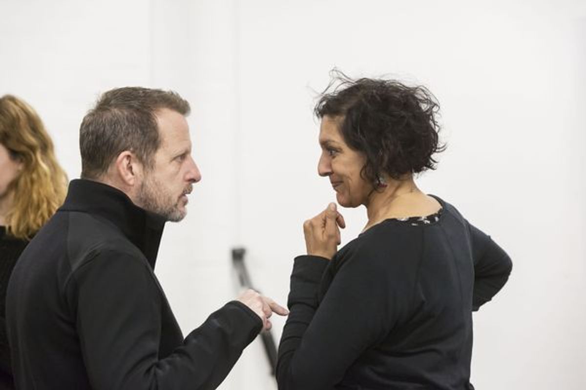 Rob Ashford, Meera Syal at 