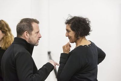 Rob Ashford, Meera Syal Photo