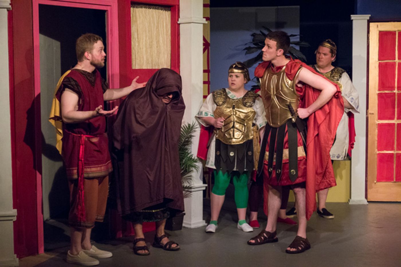 Photo Coverage: First look at Little Theatre Off Broadway's A FUNNY THING HAPPENED ON THE WAY TO THE FORUM: the Musical Photo Coverage: First look at Little Theatre Off Broadway's A FUNNY THING HAPPENED ON THE WAY TO THE FORUM: the Musical Image