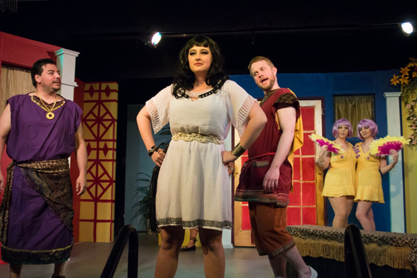 Photo Coverage: First look at Little Theatre Off Broadway's A FUNNY THING HAPPENED ON THE WAY TO THE FORUM: the Musical Photo Coverage: First look at Little Theatre Off Broadway's A FUNNY THING HAPPENED ON THE WAY TO THE FORUM: the Musical Image