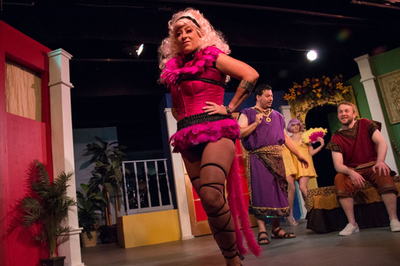 Photo Coverage: First look at Little Theatre Off Broadway's A FUNNY THING HAPPENED ON THE WAY TO THE FORUM: the Musical Photo Coverage: First look at Little Theatre Off Broadway's A FUNNY THING HAPPENED ON THE WAY TO THE FORUM: the Musical Image