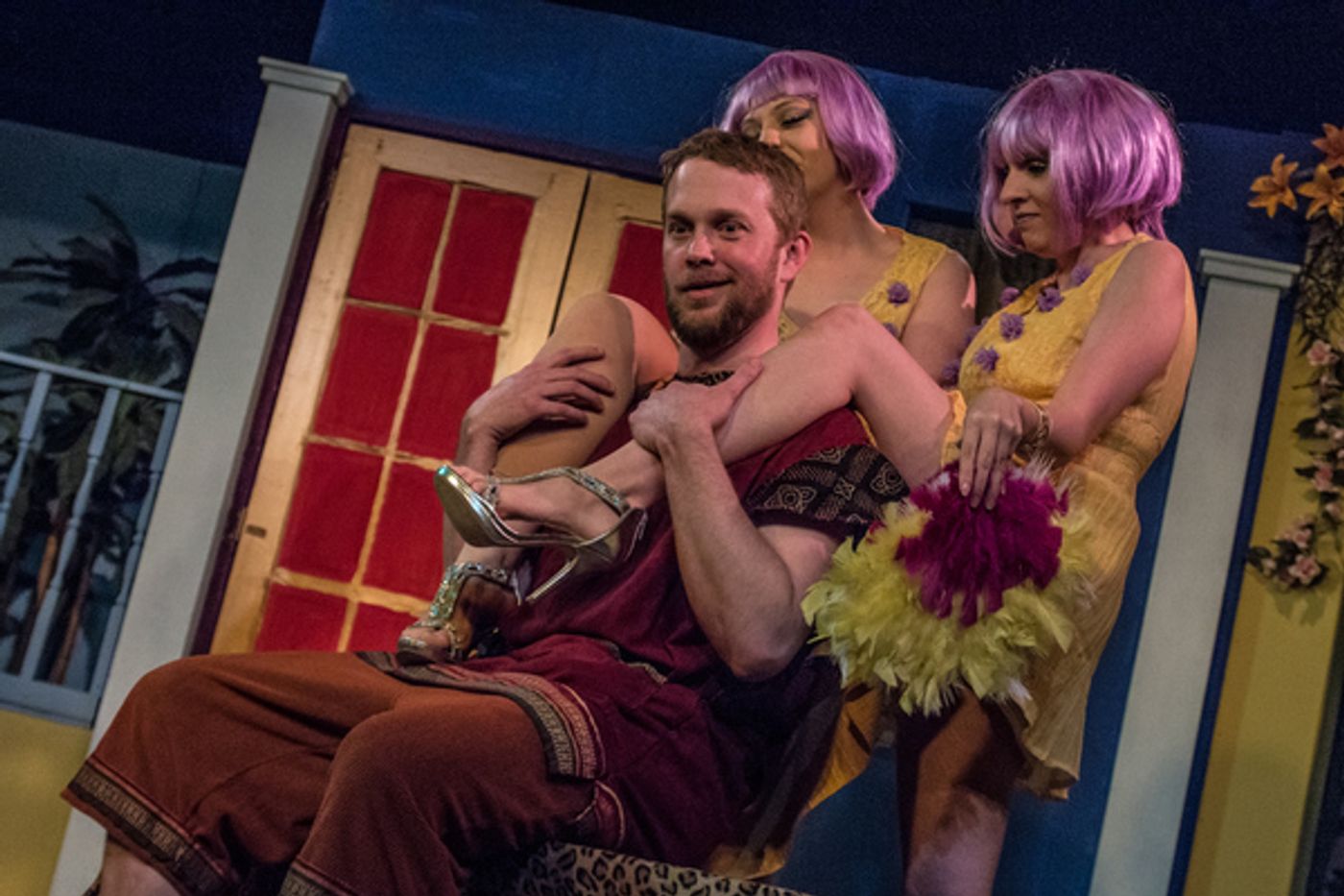 Photo Coverage: First look at Little Theatre Off Broadway's A FUNNY THING HAPPENED ON THE WAY TO THE FORUM: the Musical Photo Coverage: First look at Little Theatre Off Broadway's A FUNNY THING HAPPENED ON THE WAY TO THE FORUM: the Musical Image