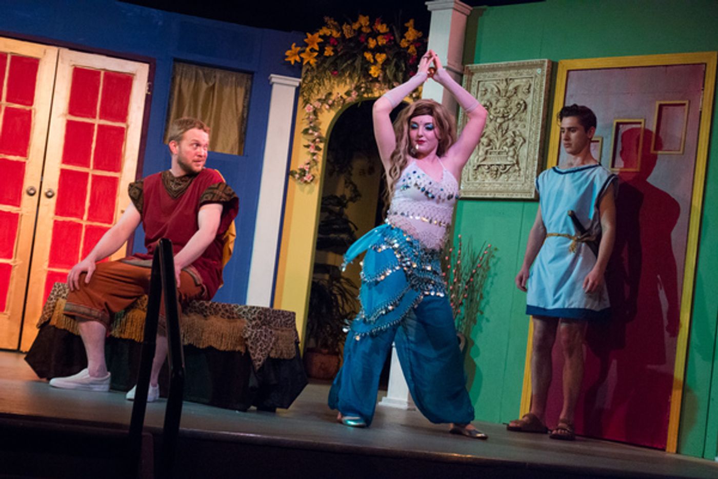 Photo Coverage: First look at Little Theatre Off Broadway's A FUNNY THING HAPPENED ON THE WAY TO THE FORUM: the Musical Photo Coverage: First look at Little Theatre Off Broadway's A FUNNY THING HAPPENED ON THE WAY TO THE FORUM: the Musical Image