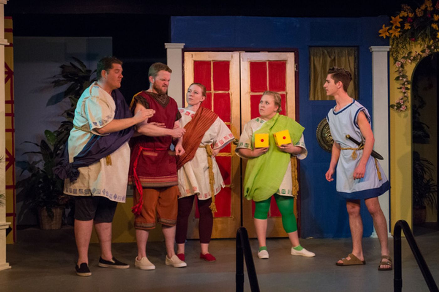 Photo Coverage: First look at Little Theatre Off Broadway's A FUNNY THING HAPPENED ON THE WAY TO THE FORUM: the Musical Photo Coverage: First look at Little Theatre Off Broadway's A FUNNY THING HAPPENED ON THE WAY TO THE FORUM: the Musical Image