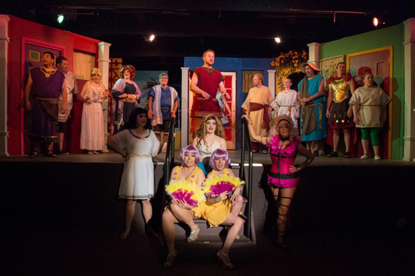 Photo Coverage: First look at Little Theatre Off Broadway's A FUNNY THING HAPPENED ON THE WAY TO THE FORUM: the Musical Photo Coverage: First look at Little Theatre Off Broadway's A FUNNY THING HAPPENED ON THE WAY TO THE FORUM: the Musical Image