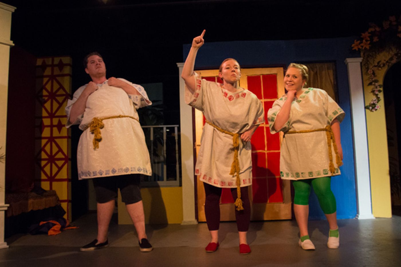 Photo Coverage: First look at Little Theatre Off Broadway's A FUNNY THING HAPPENED ON THE WAY TO THE FORUM: the Musical Photo Coverage: First look at Little Theatre Off Broadway's A FUNNY THING HAPPENED ON THE WAY TO THE FORUM: the Musical Image