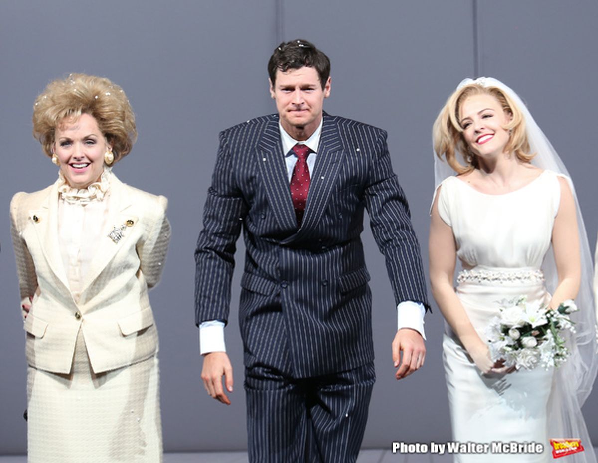 Alice Ripley, Benjamin Walker, Helene Yorke  at 
