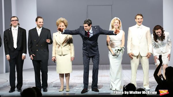 Theo Stockman, Alice Ripley, Benjamin Walker, Helene Yorke, Drew Moerlein and Jennife Photo