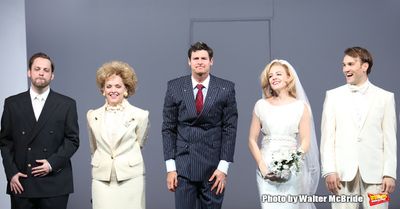 Theo Stockman, Alice Ripley, Benjamin Walker, Helene Yorke, Drew Moerlein  Photo