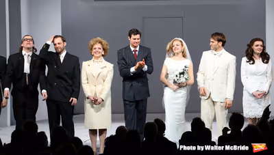 Theo Stockman, Alice Ripley, Benjamin Walker, Helene Yorke, Drew Moerlein and Jennife Photo