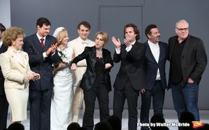 Alice Ripley, Benjamin Walker, Lynne Page, Rupert Goold, Duncan Sheik, Bret Easton El Photo