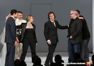 Benjamin Walker,Lynne Page, Rupert Goold and Bret Easton Ellis  Photo