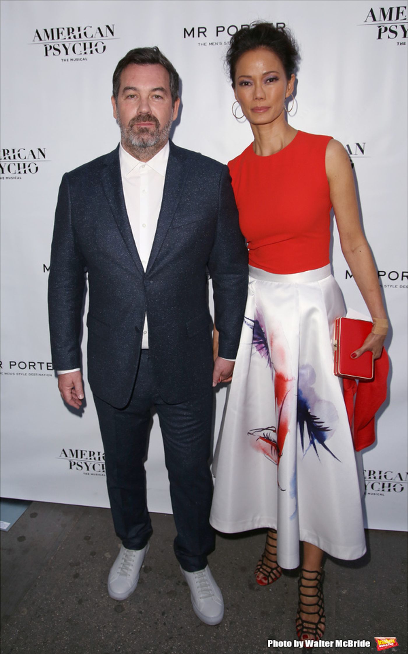 Photo Coverage: Stars Walk the Blood Red Carpet for Opening Night of AMERICAN PSYCHO!  Image
