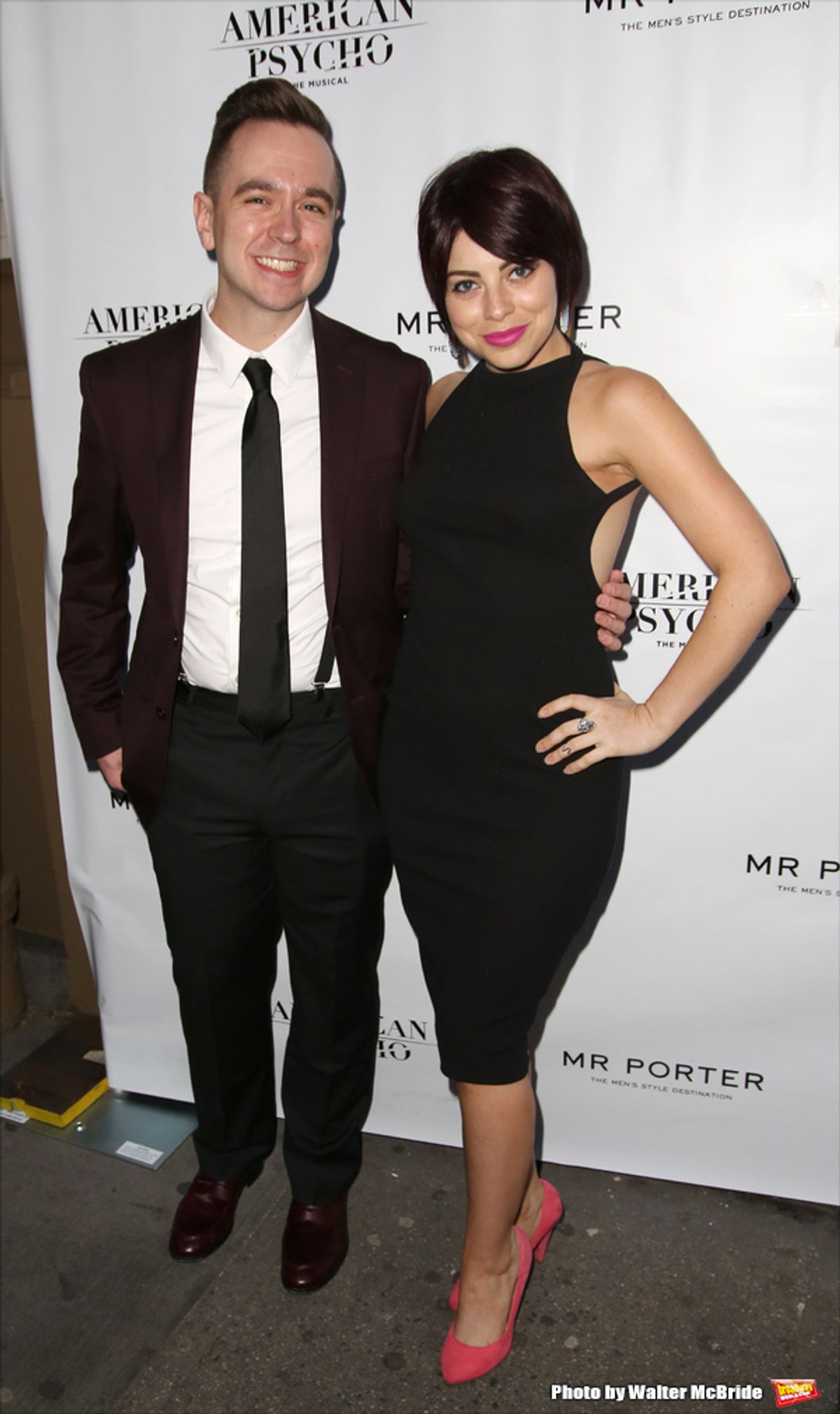 Benjamin Rauhala and Krysta Rodriguez  at 