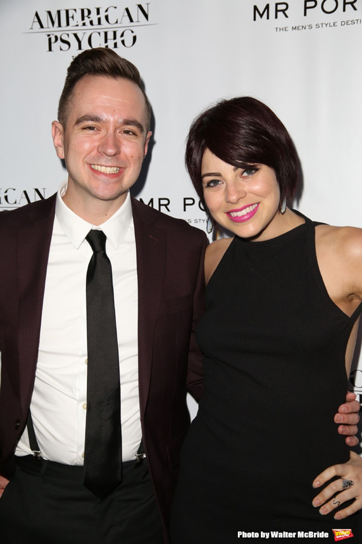 Benjamin Rauhala and Krysta Rodriguez  at 