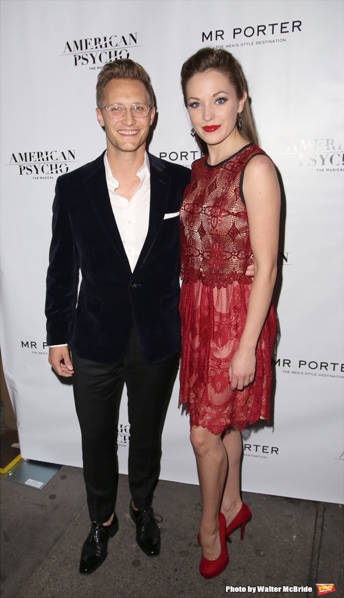 Nathan Johnson and Laura Osnes  at 