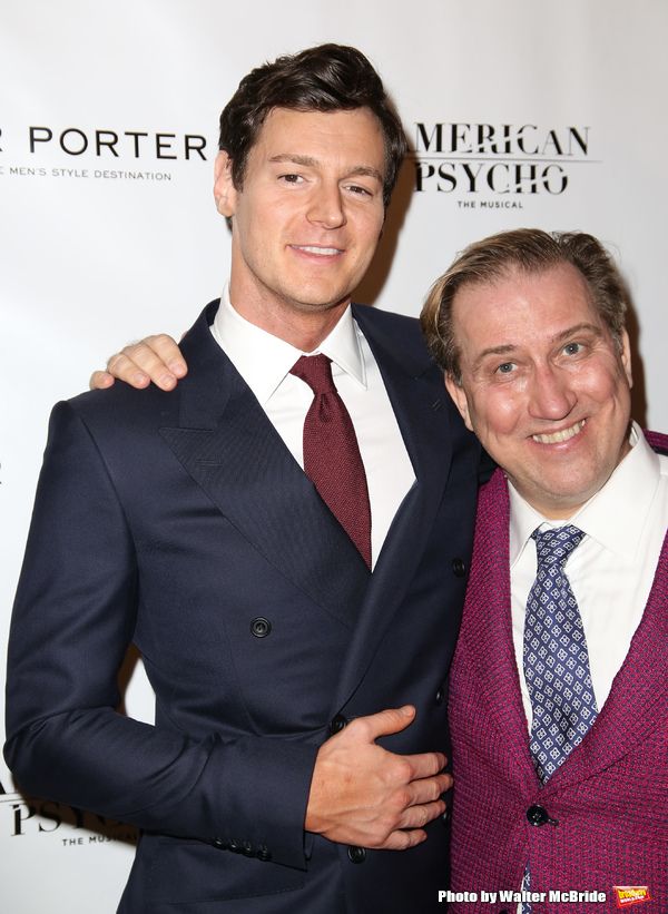 Benjamin Walker and Mark Kostabi  Photo