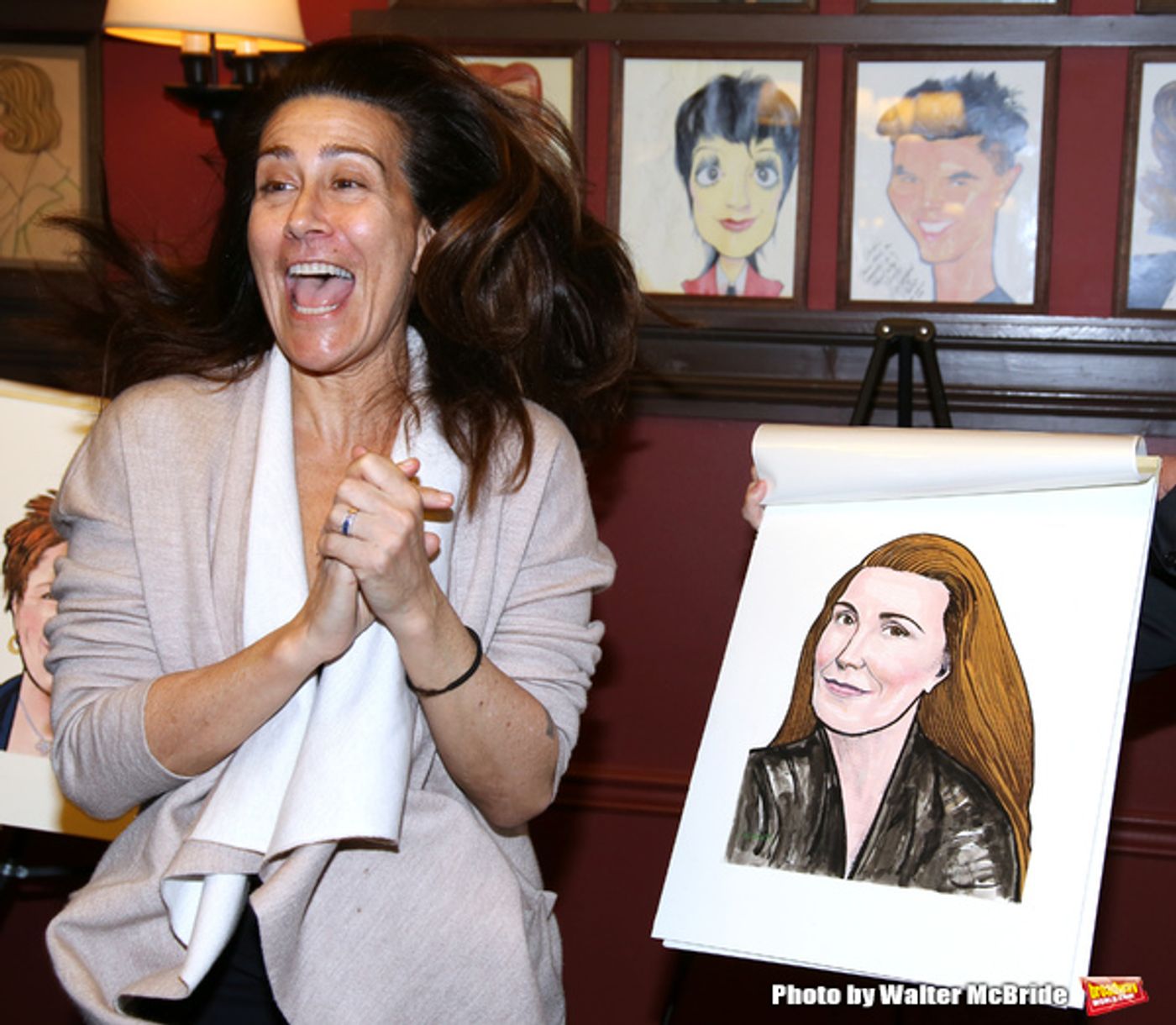 Photo Coverage: The Tony-Winning FUN HOME Team Gets Immortalized at Sardi's!  Image