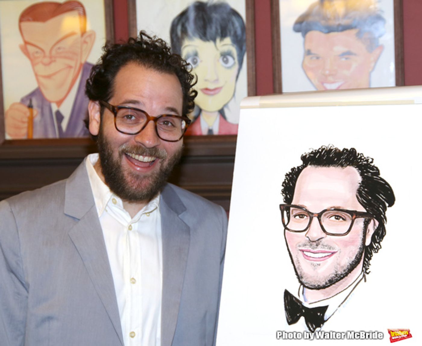 Photo Coverage: The Tony-Winning FUN HOME Team Gets Immortalized at Sardi's!  Image