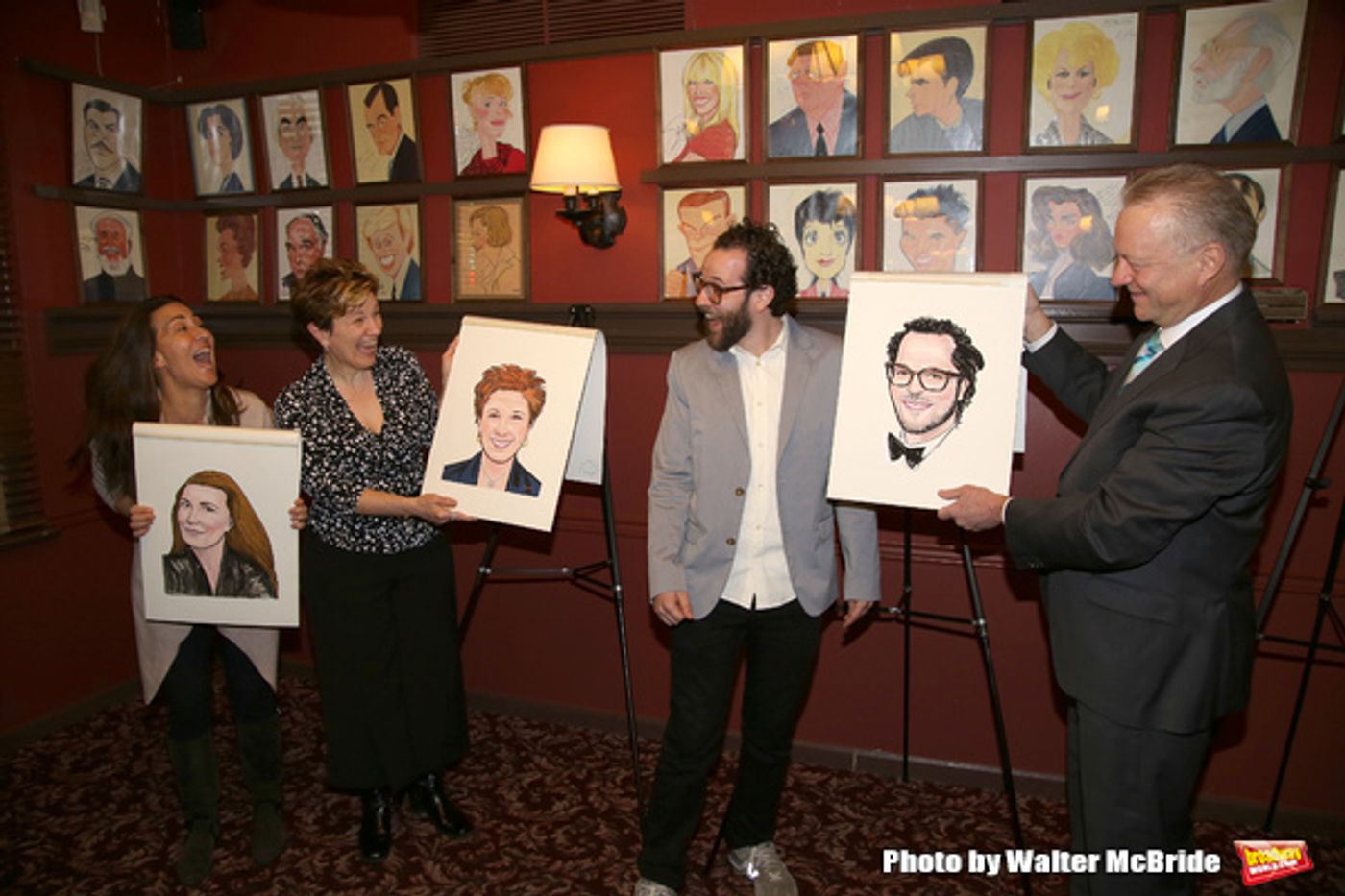 Photo Coverage: The Tony-Winning FUN HOME Team Gets Immortalized at Sardi's! Photo Coverage: The Tony-Winning FUN HOME Team Gets Immortalized at Sardi's! Image