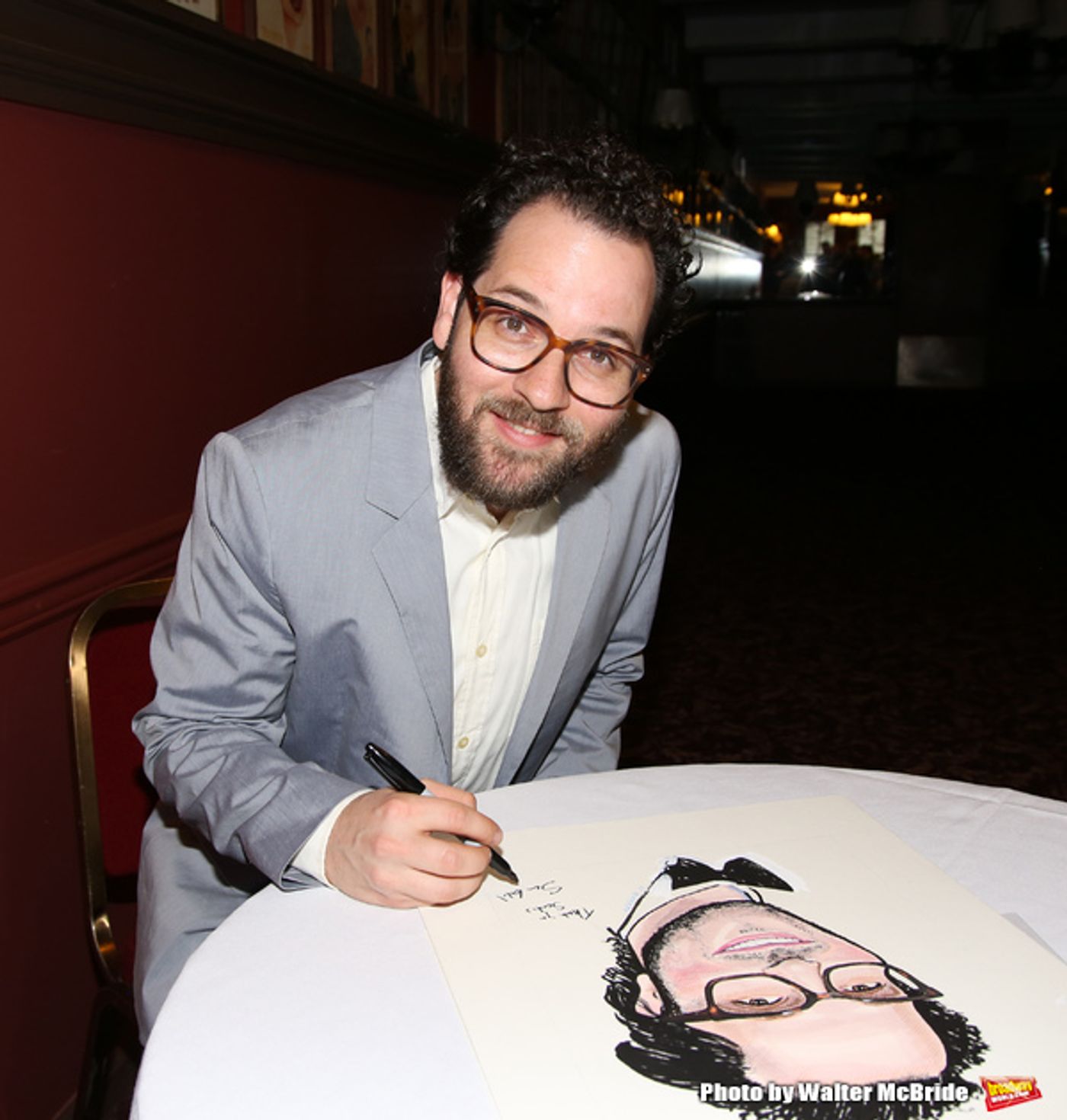Photo Coverage: The Tony-Winning FUN HOME Team Gets Immortalized at Sardi's!  Image