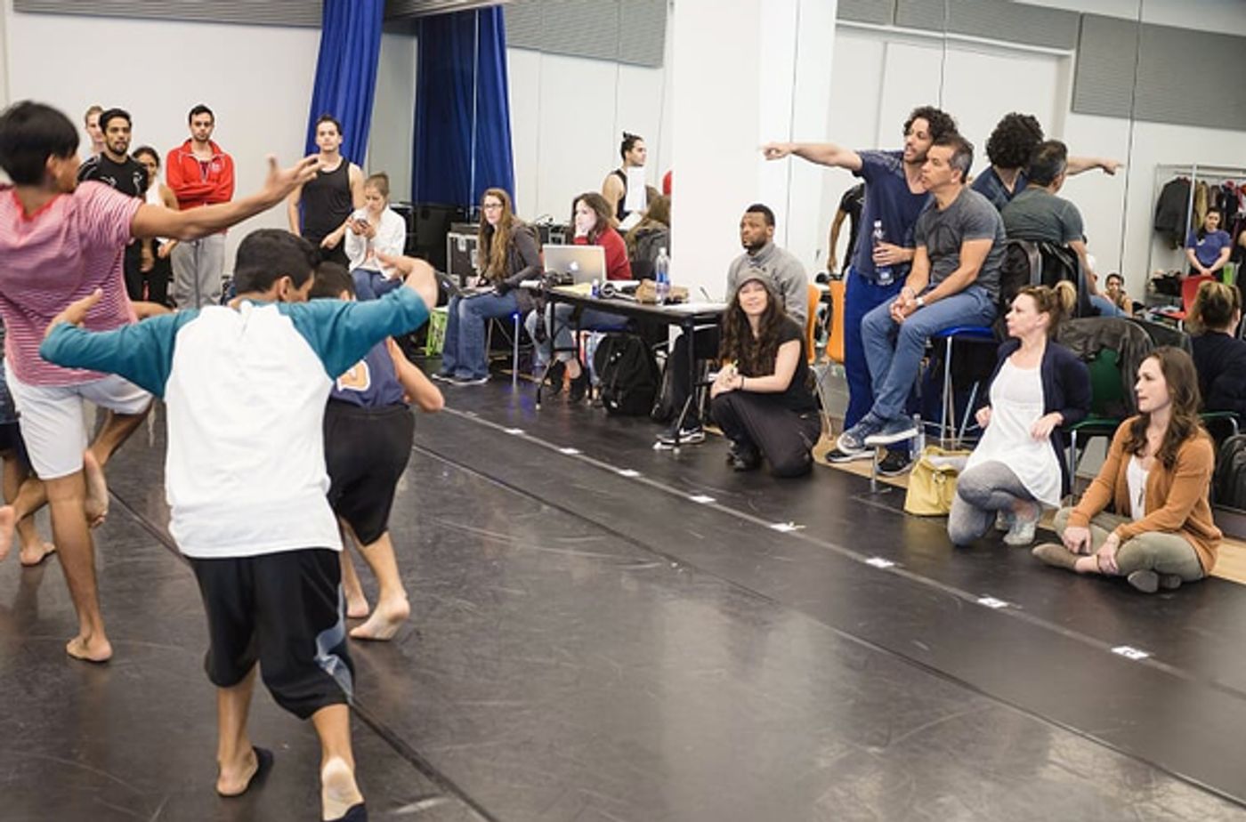 Photo Flash: Sergio Trujillo Visits Rehearsal for R.Evolucion Latina's BOUTIFUL Photo Flash: Sergio Trujillo Visits Rehearsal for R.Evolucion Latina's BOUTIFUL Image