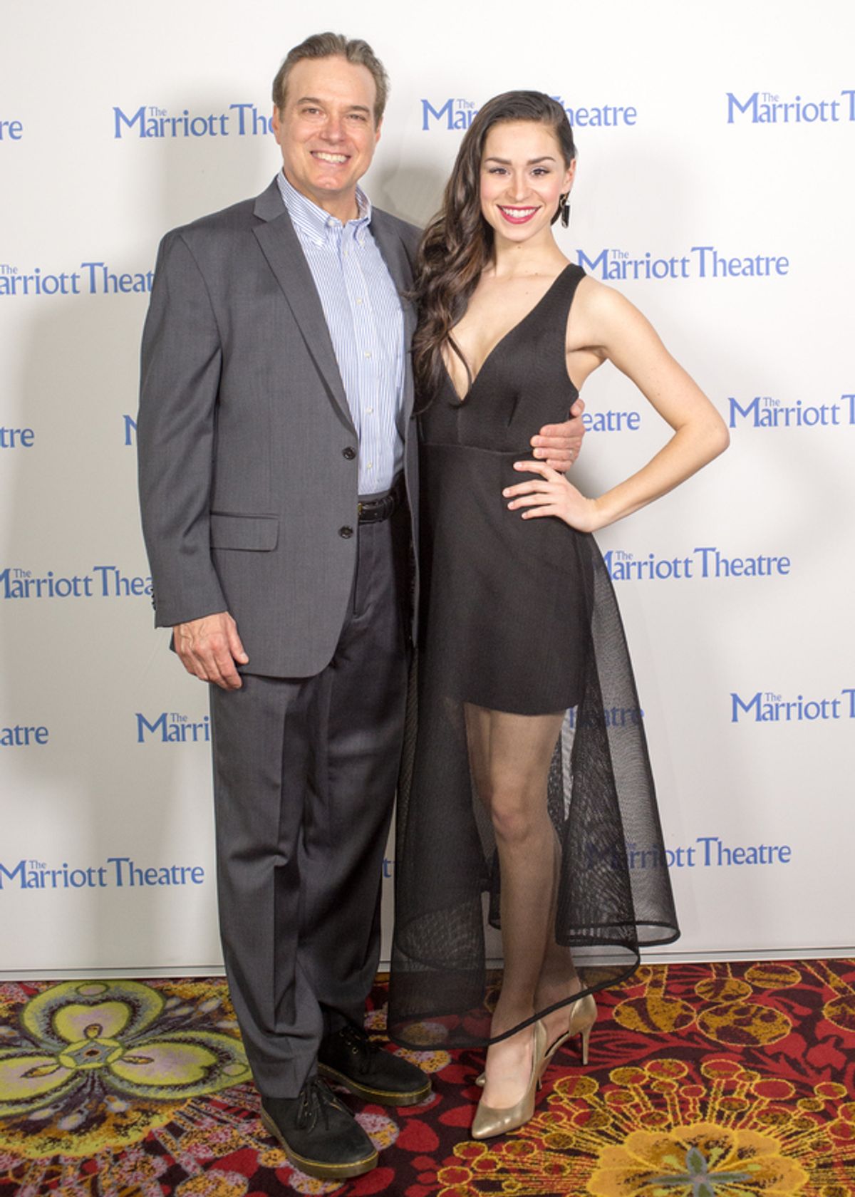 Larry Adams, Samantha Pauly at 