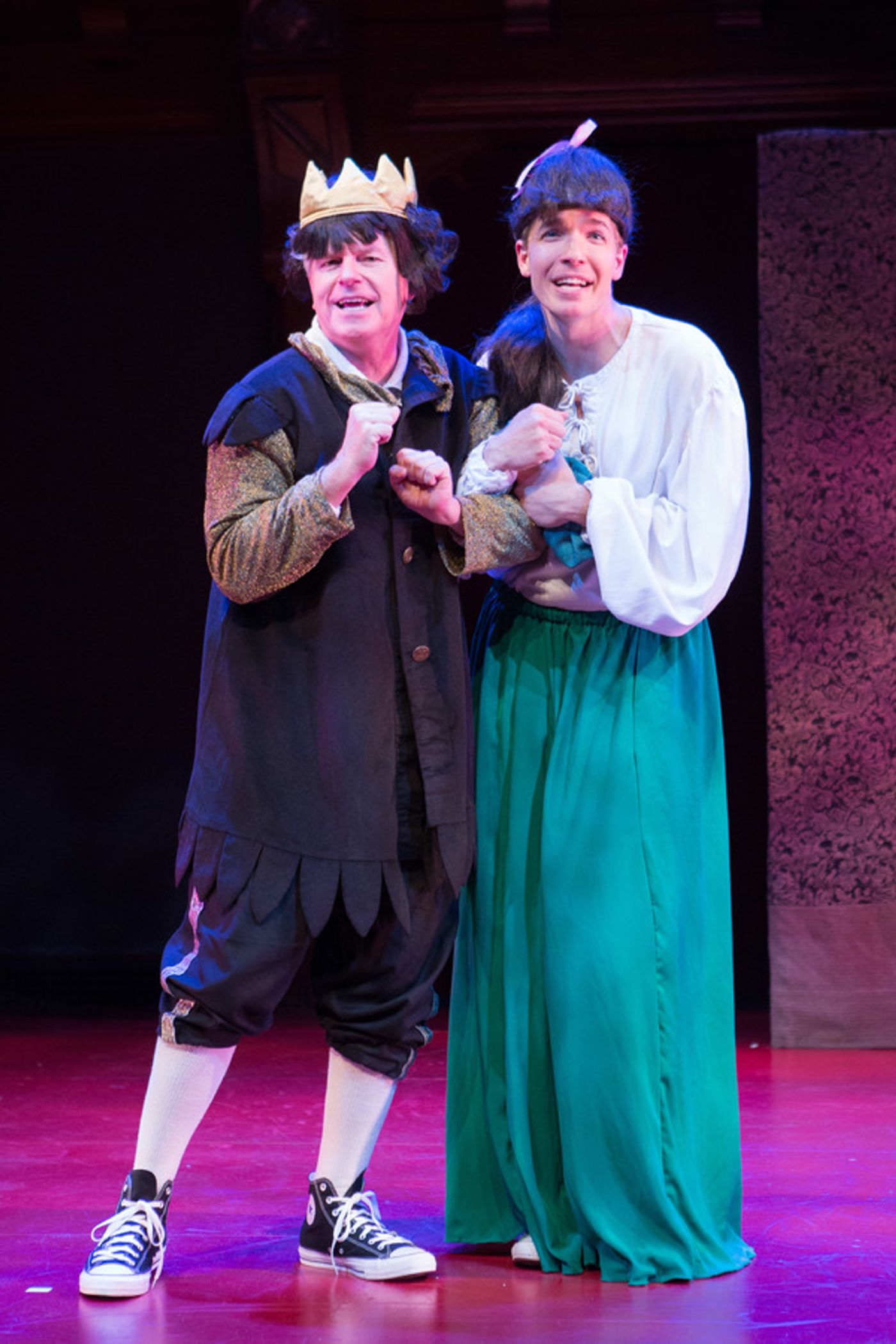 Photo Flash: RSC Returns to Folger Theatre with WILLIAM SHAKESPEARE'S LONG LOST FIRST PLAY (ABRIDGED)  Image