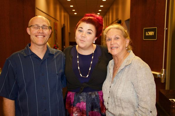 Tom Sell, Hanna Persson and Pat Pickelsimer Photo