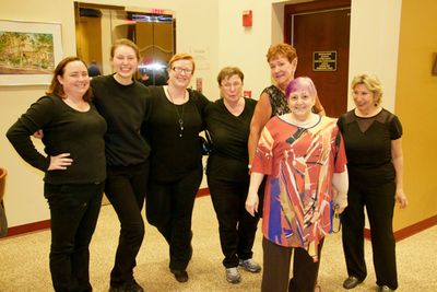Ashley Cronkhite, Lily Meeker, Janet Poelsma, Diane Naggy, Marilyn Andreini, Marie Va Photo