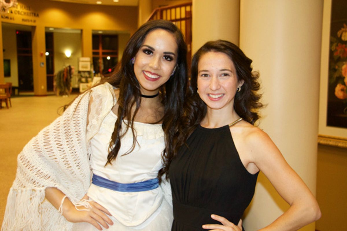 Diana Dizon and Vanessa Russo at 