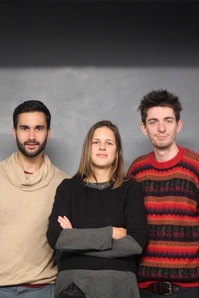 Joe Sellman-Leava, Katharina Reinthaller and Michael Woodman Photo