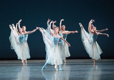 Miami City Ballet dancers in SERENADE. Choreography by George Balanchine, Copyright T Photo