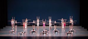 Miami City Ballet dancers in SYMPHONY IN THREE MOVEMENTS. Choreography by George Balanchine, Copyright The George Balanchine Trust. @ BroadwayWorld Miami City Ballet dancers in SYMPHONY IN THREE MOVEMENTS. Choreography by George Bala Photo