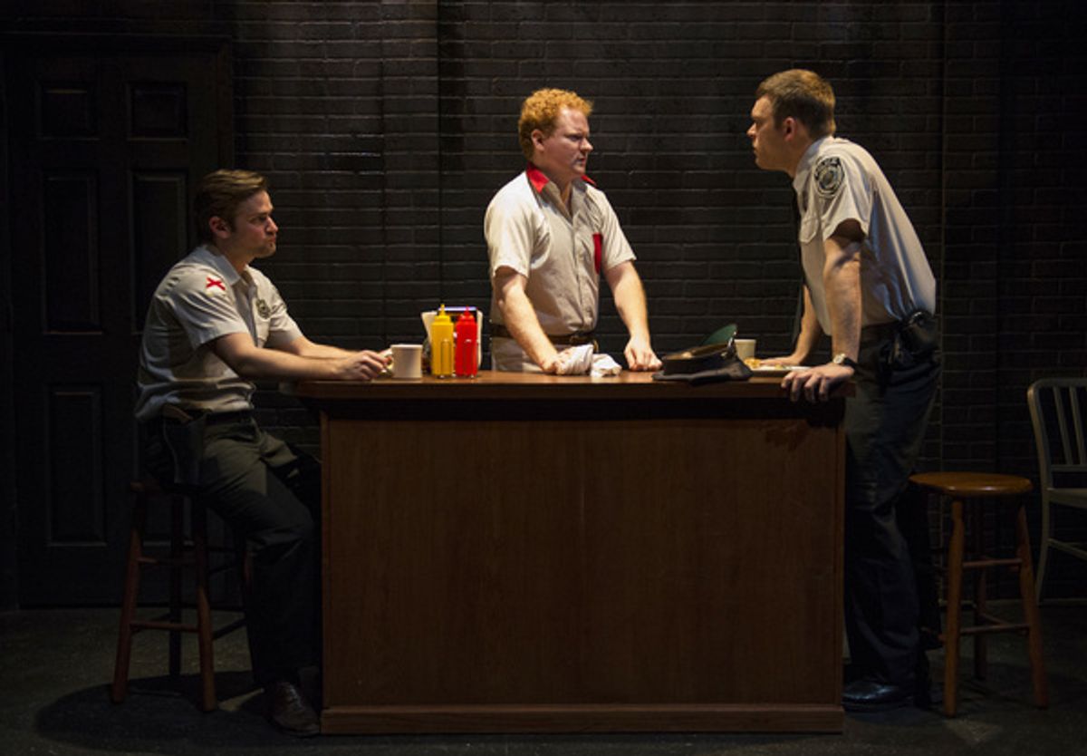 Brian Scannell, Steve Peebles and Drew Schad at 