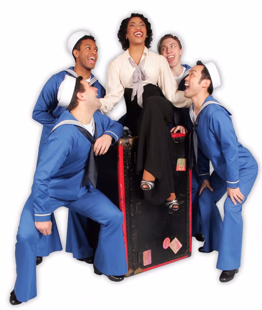 Photo Flash: Rashidra Scott and Company Get in Costume for Goodspeed's ANYTHING GOES Image