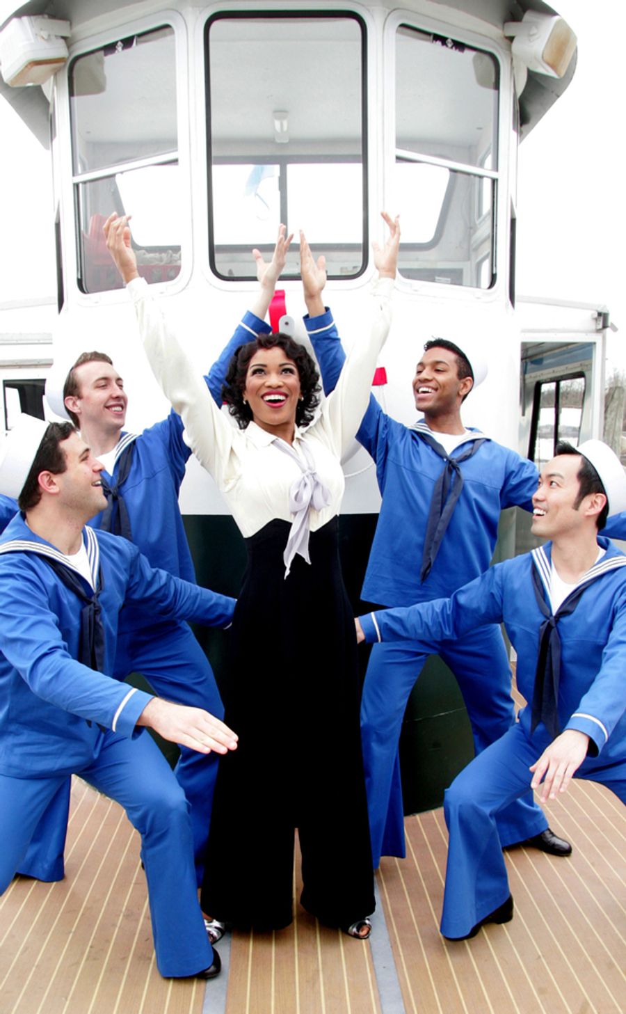 Photo Flash: Rashidra Scott and Company Get in Costume for Goodspeed's ANYTHING GOES Image