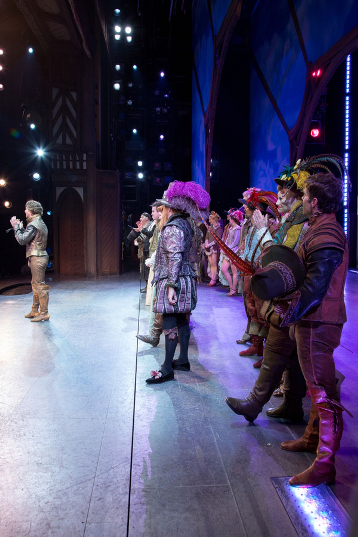 Photo Coverage: SOMETHING ROTTEN Celebrates First Year on Broadway with Shakespeare Selfie  Image