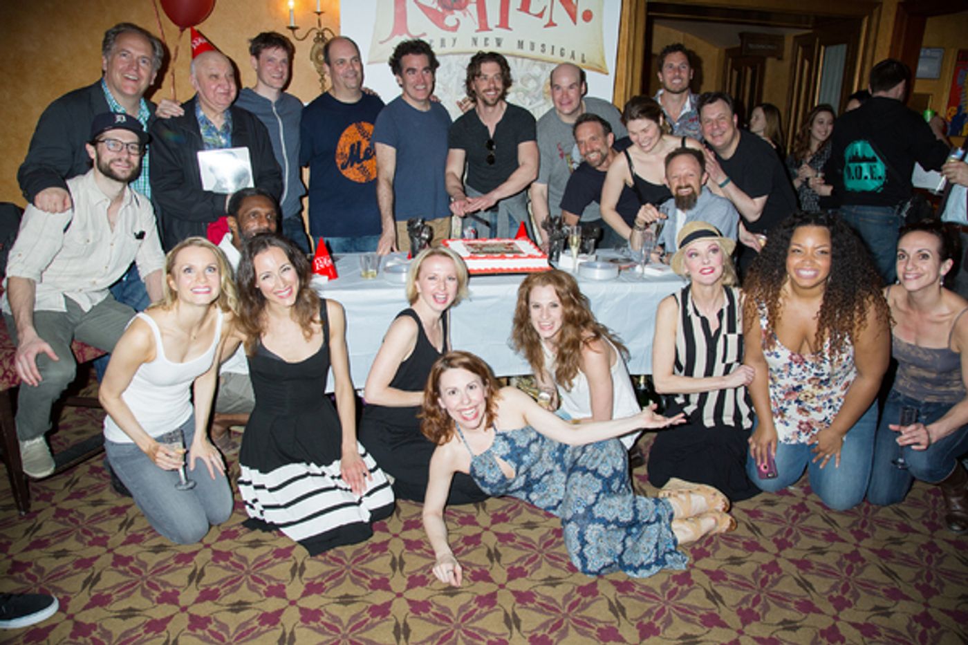 Photo Coverage: SOMETHING ROTTEN Celebrates First Year on Broadway with Shakespeare Selfie  Image